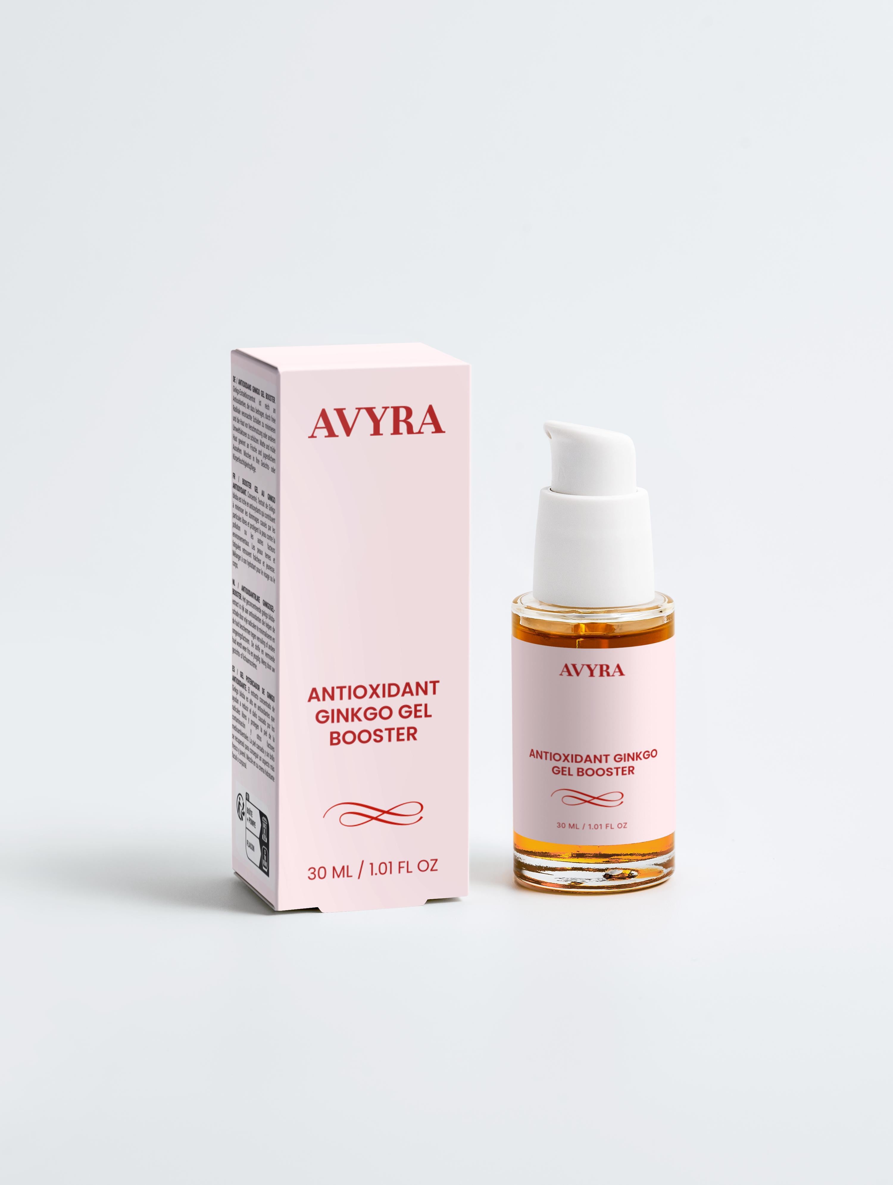 Antioxidant Ginkgo Gel Booster