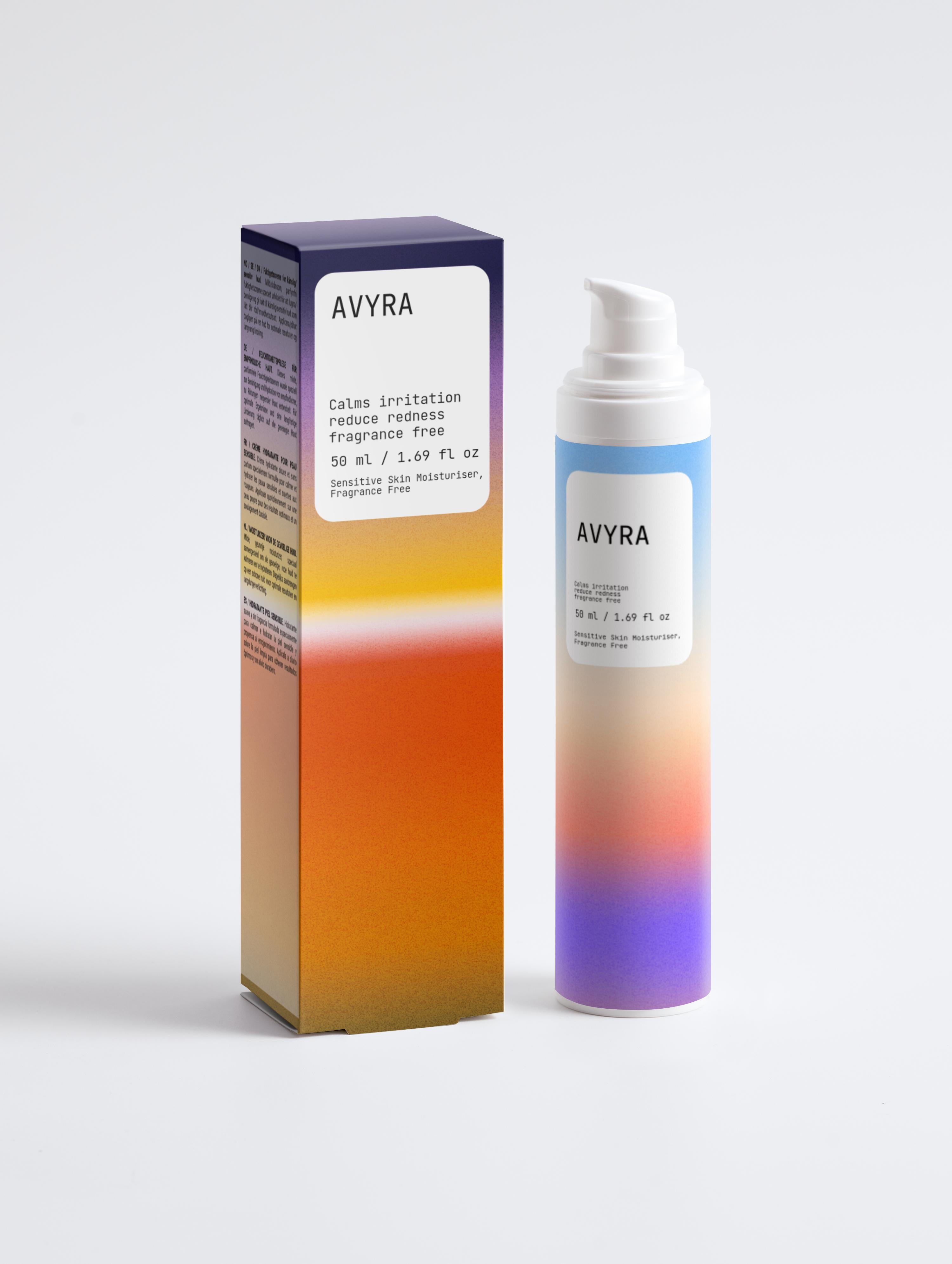 Sensitive Skin Moisturiser, Fragrance Free