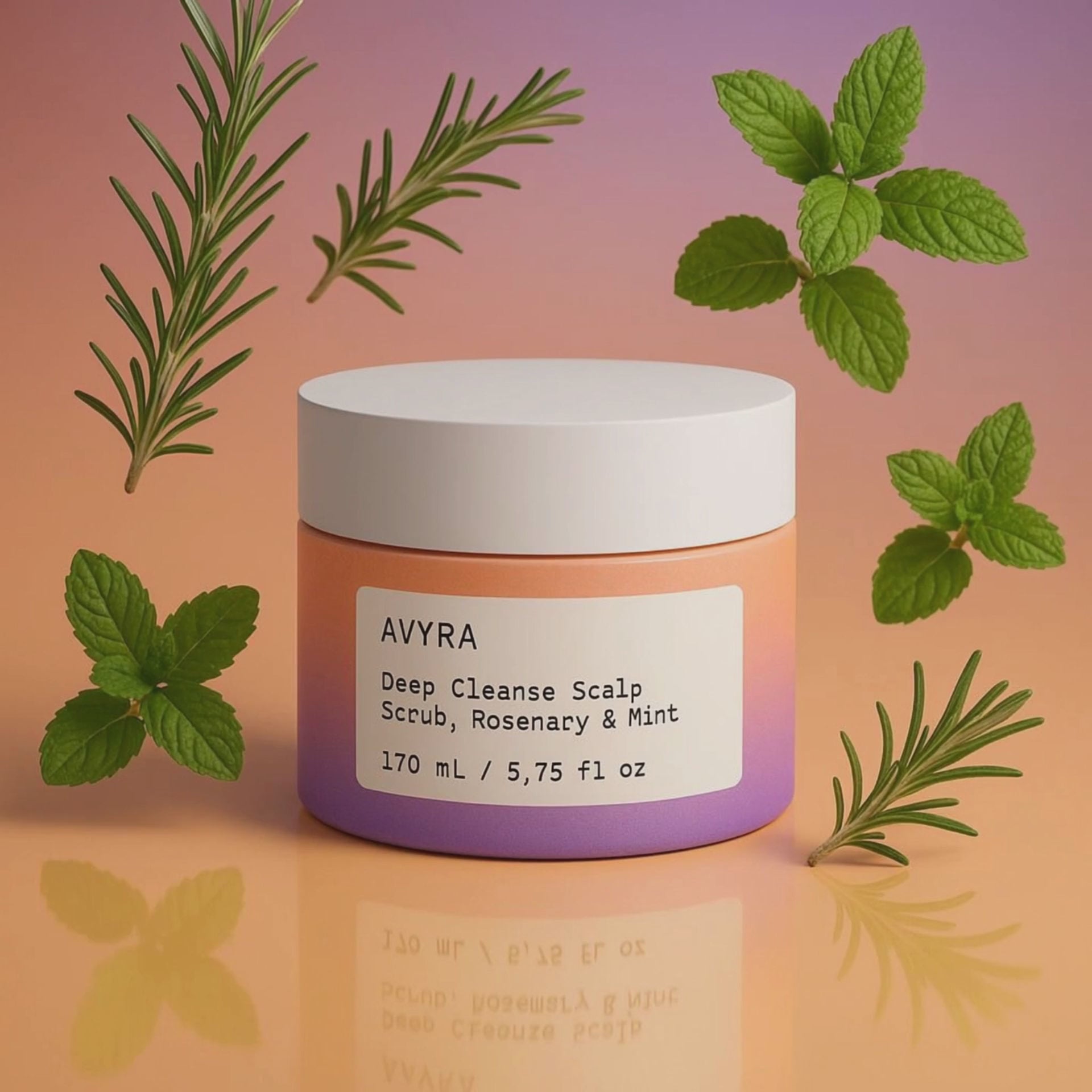 Deep Cleanse Scalp Scrub, Rosemary & Mint